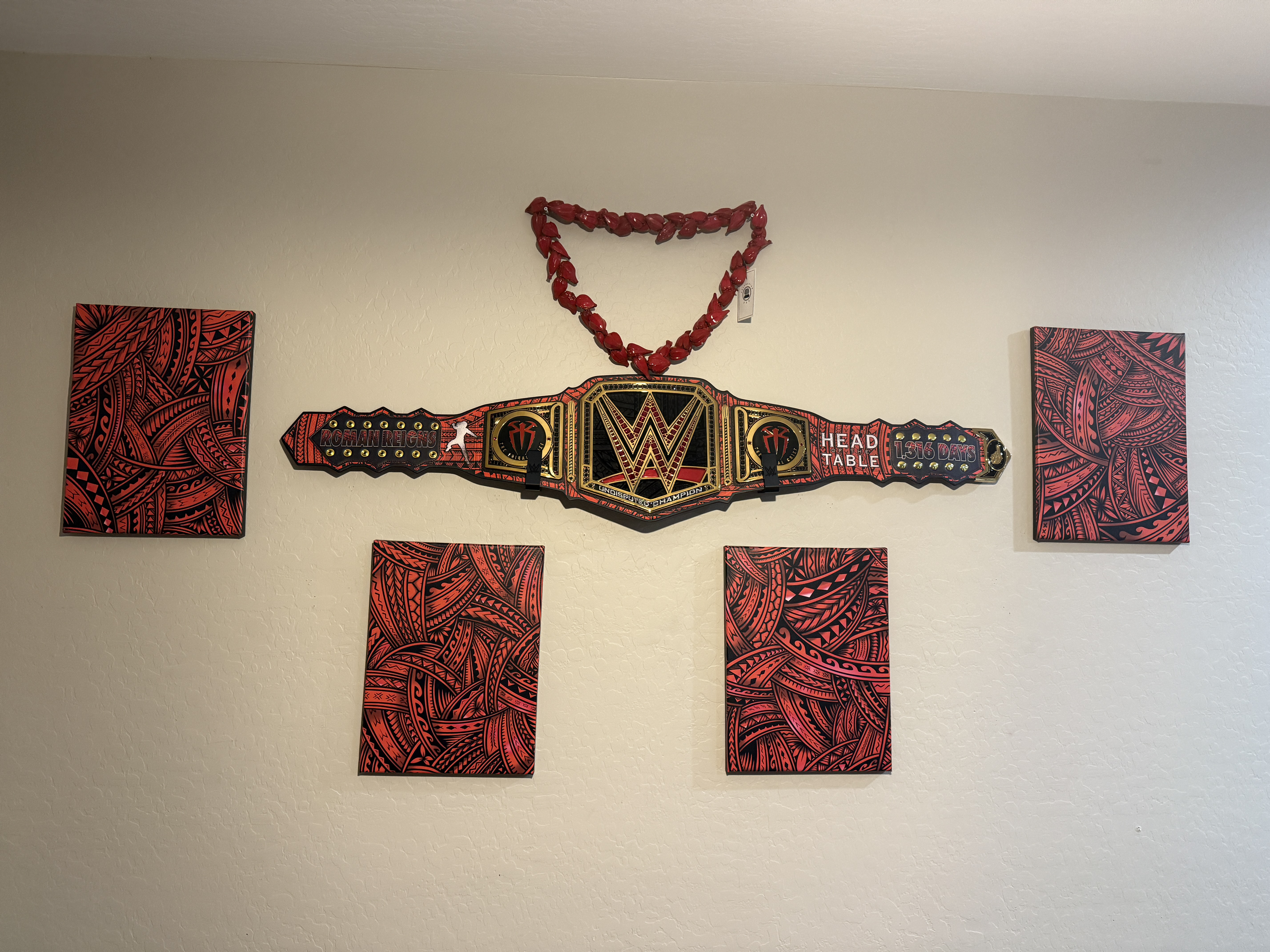 Versatile White Belt Hanger for WWE Replica Belts Barbados - Ubuy Versatile White Belt Hanger for WWE Replica Belts Barbados - Ubuy