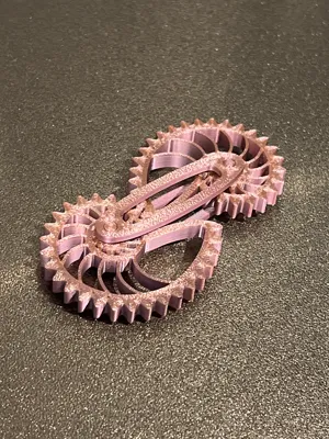 Nautilus gear fidget toy鹦鹉螺齿轮解压玩具 - Free 3D Print Model - MakerWorld