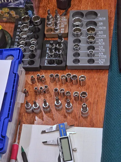Socket Organizers, Customizable by MottN MakerWorld: Download Free 3D ...