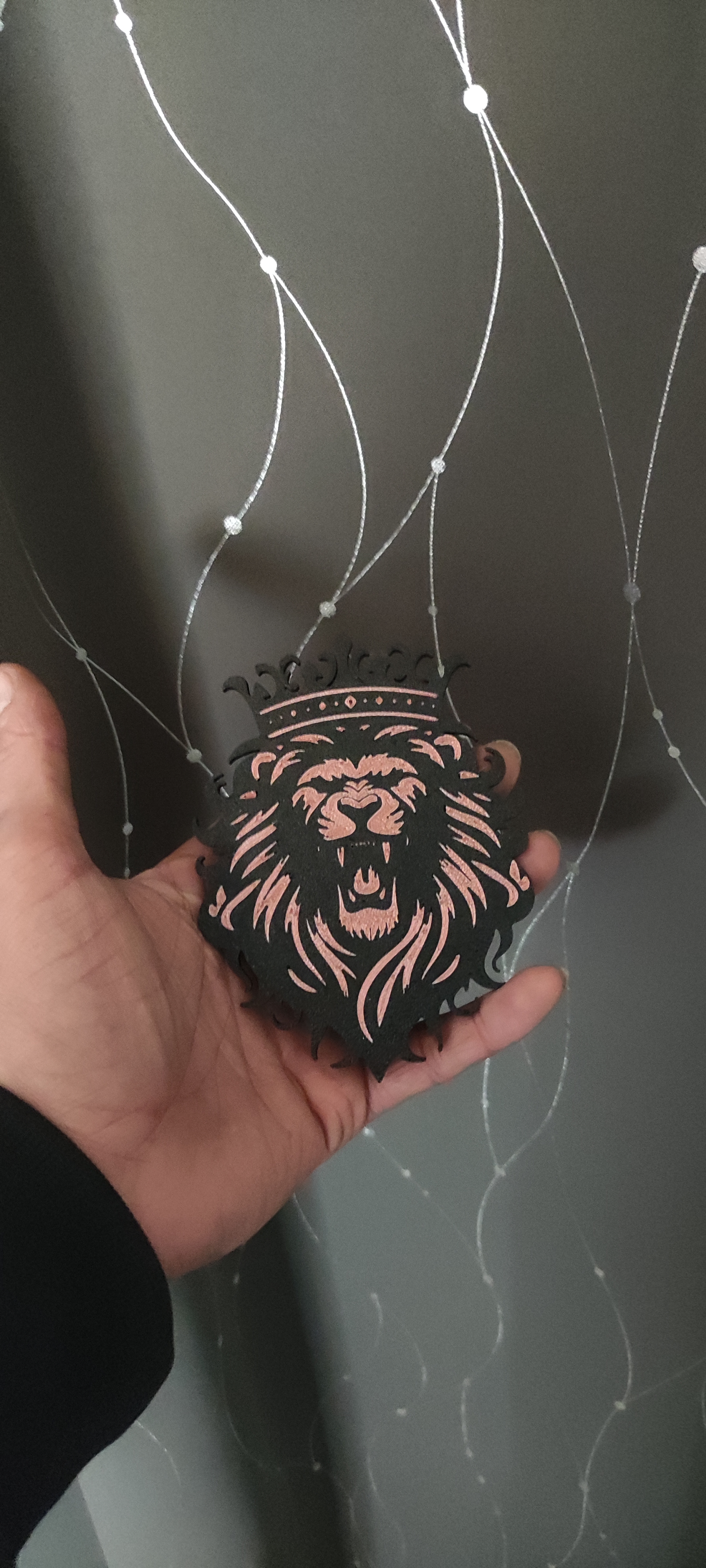 狮子戴王冠头像- 抖音, image size:1800x4000