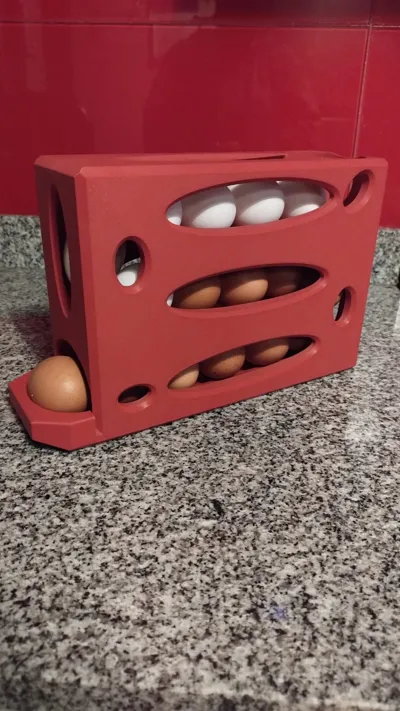 Egg Dispenser (Eierspender) - Free 3D Print Model - MakerWorld