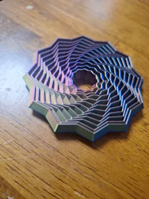 Customizable Fidget Star [OpenSCAD] - Free 3D Print Model - MakerWorld
