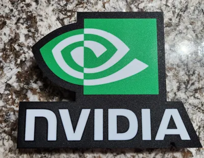 Nvidia Led Sign Nvidia logo lightbox LED lamp - Free 3D Print Model - MakerWorld