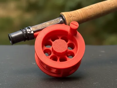 Fly fishing reel - Free 3D Print Model - MakerWorld