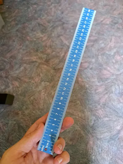 Rulers That Start at Zero (Flush End) - Free 3D Print Model - MakerWorld