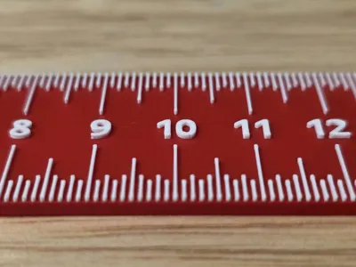 Rulers That Start at Zero (Flush End) - Free 3D Print Model - MakerWorld