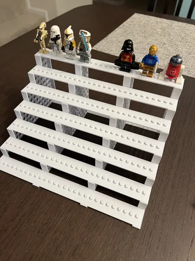 Brick MiniFig / Minifigure Stand / Display - Free 3D Print Model ...