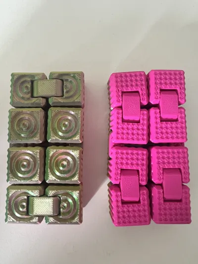 Customizable Textured Infinity Cube by waveman MakerWorld: Download ...