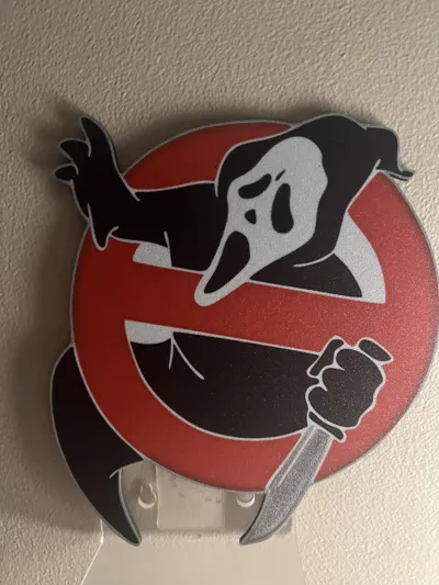 Scream sign by Remy DiT - MakerWorld