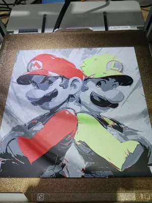 Super Mario Bros Hueforge by LoFi Layers - MakerWorld