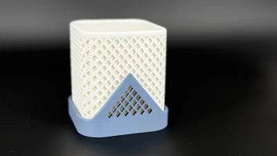 squared polygon planter · polygon plate - Free 3D Print Model - MakerWorld