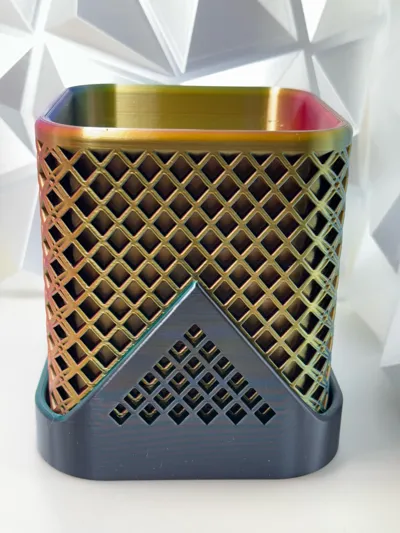 squared polygon planter · polygon plate - Free 3D Print Model - MakerWorld
