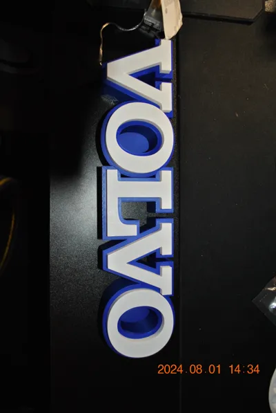 Volvo Led Sign Volvo LED Sign by JJG4ming MakerWorld: Download Free 3D Models