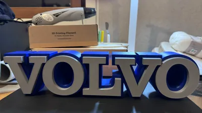 Volvo Led Sign Volvo LED Sign by JJG4ming MakerWorld: Download Free 3D Models