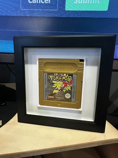 Gameboy Emulator Frame Classic Gameboy Game Frame by RetroGameMaker MakerWorld: Download Free ...