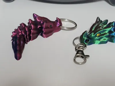 Bone Dragon Keychain by Drak - MakerWorld
