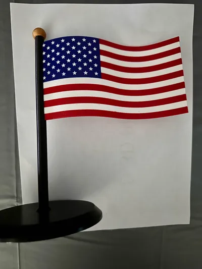 Round Flag Pole by Sage Prints and Design MakerWorld: Download Free 3D ...