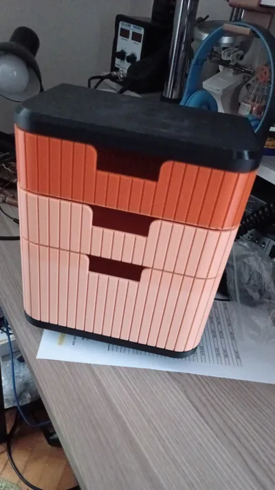 Stackable Drawer Storage Box - Free 3D Print Model - MakerWorld