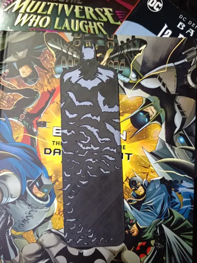 Batman Bookmark Bicolor by Odin Eidolon - MakerWorld
