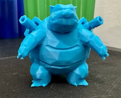 (#9) Blastoise Low Poly by Ignosi MakerWorld: Download Free 3D Models