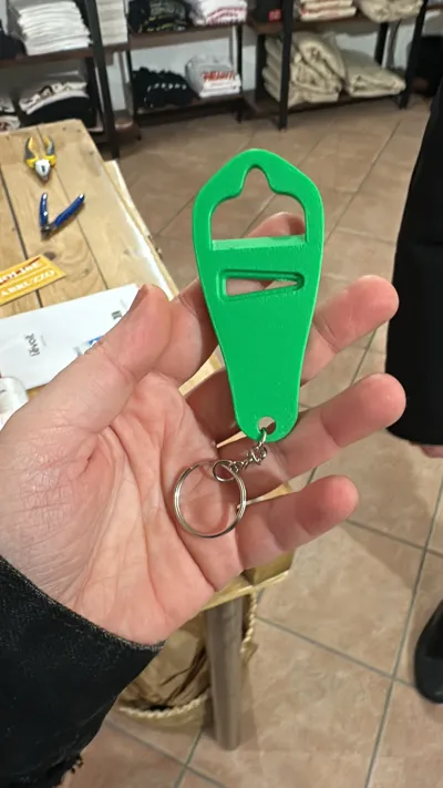 The E-Cig/Vape Bottle Opener Keychain - Free 3D Print Model - MakerWorld