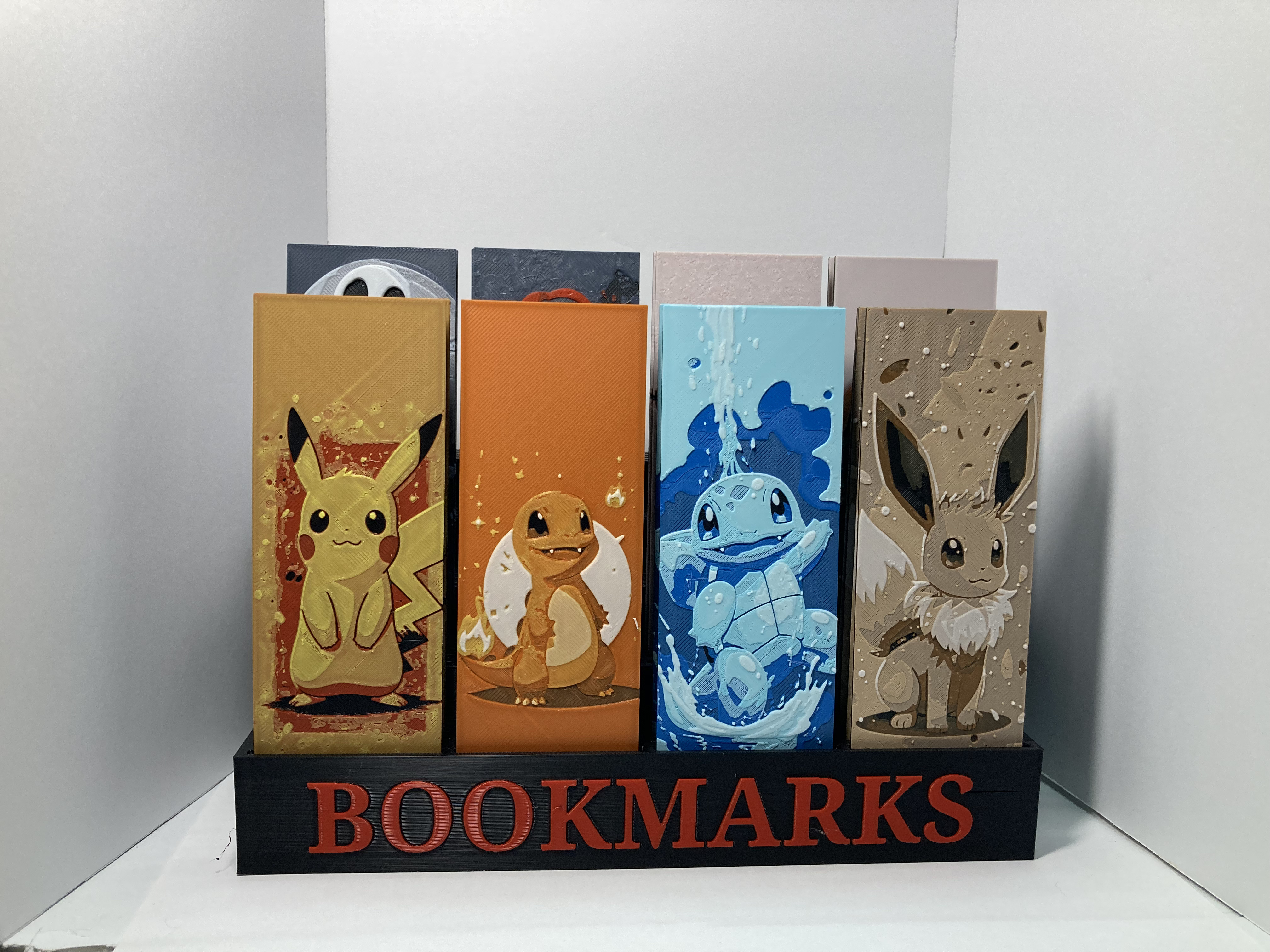 pokemon card bookmark Amazon.com : Pokemon Page Clips Set - Bundle of Pickachu School Supplies  with 6 Magnetic Bookmarks Plus Pokemon Cards main image 1