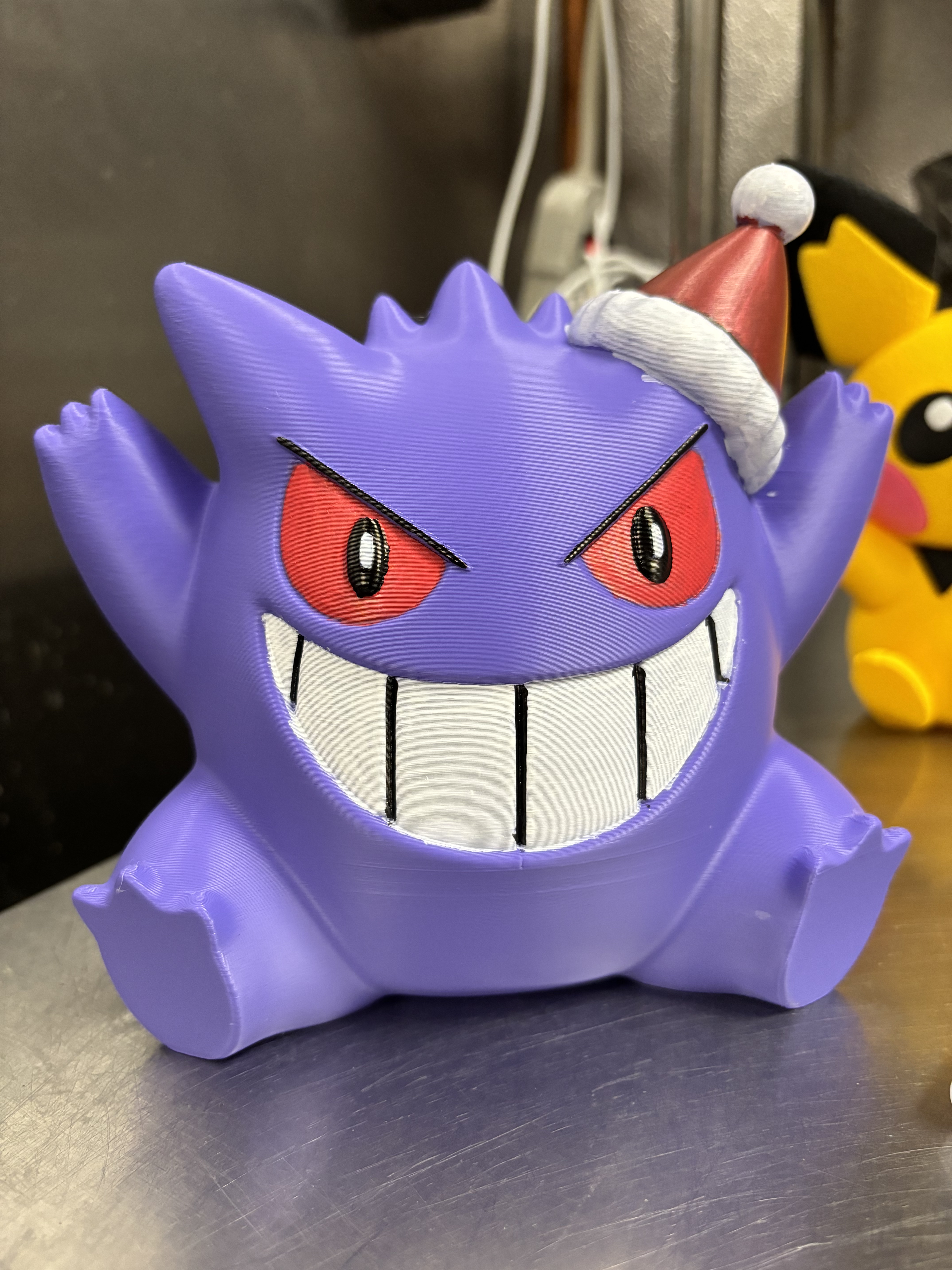 3Dプリント ポケモンクリスマスゲンガー（サポートなし） - 無料3D