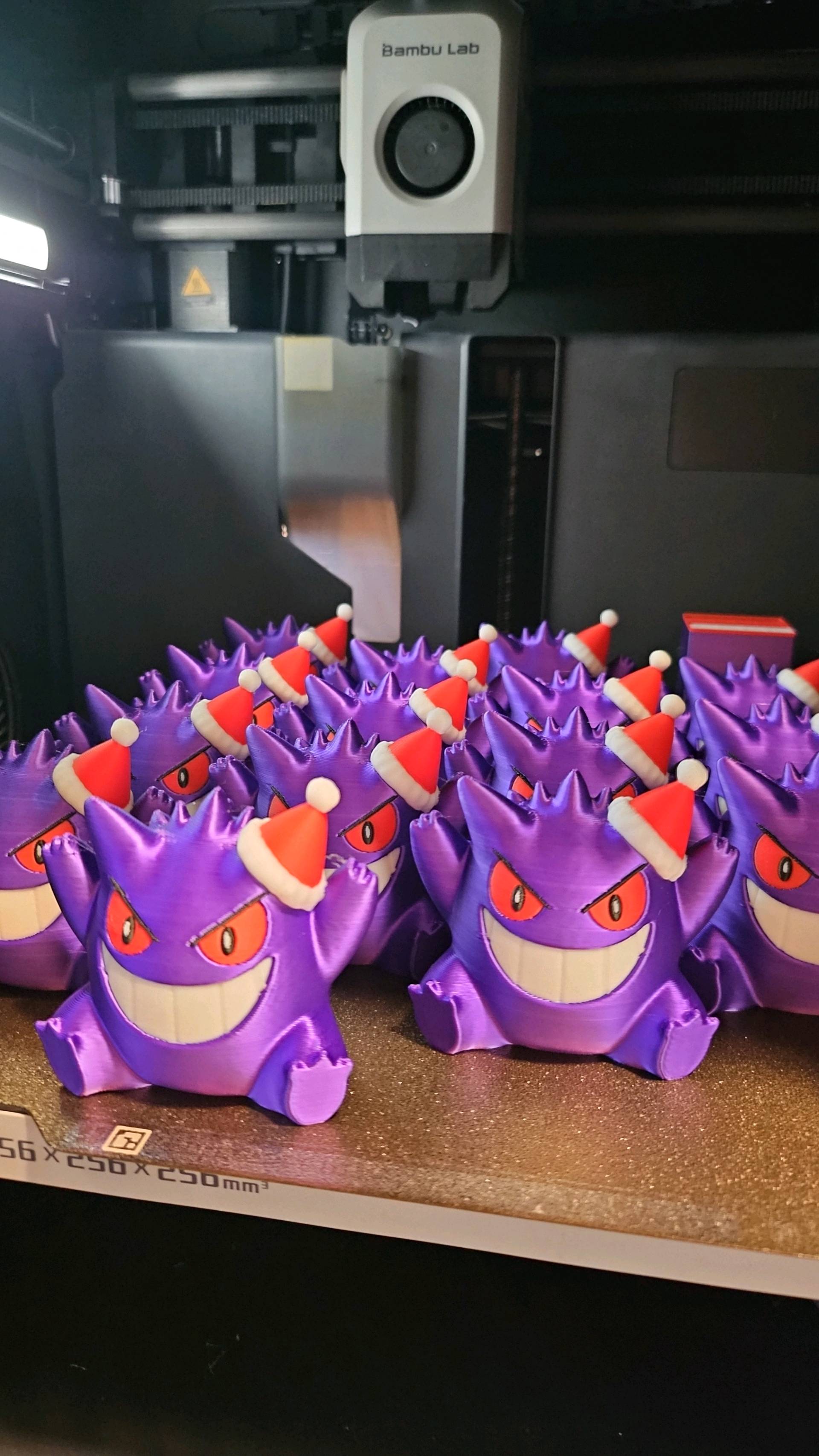 3Dプリント ポケモンクリスマスゲンガー（サポートなし） - 無料3D