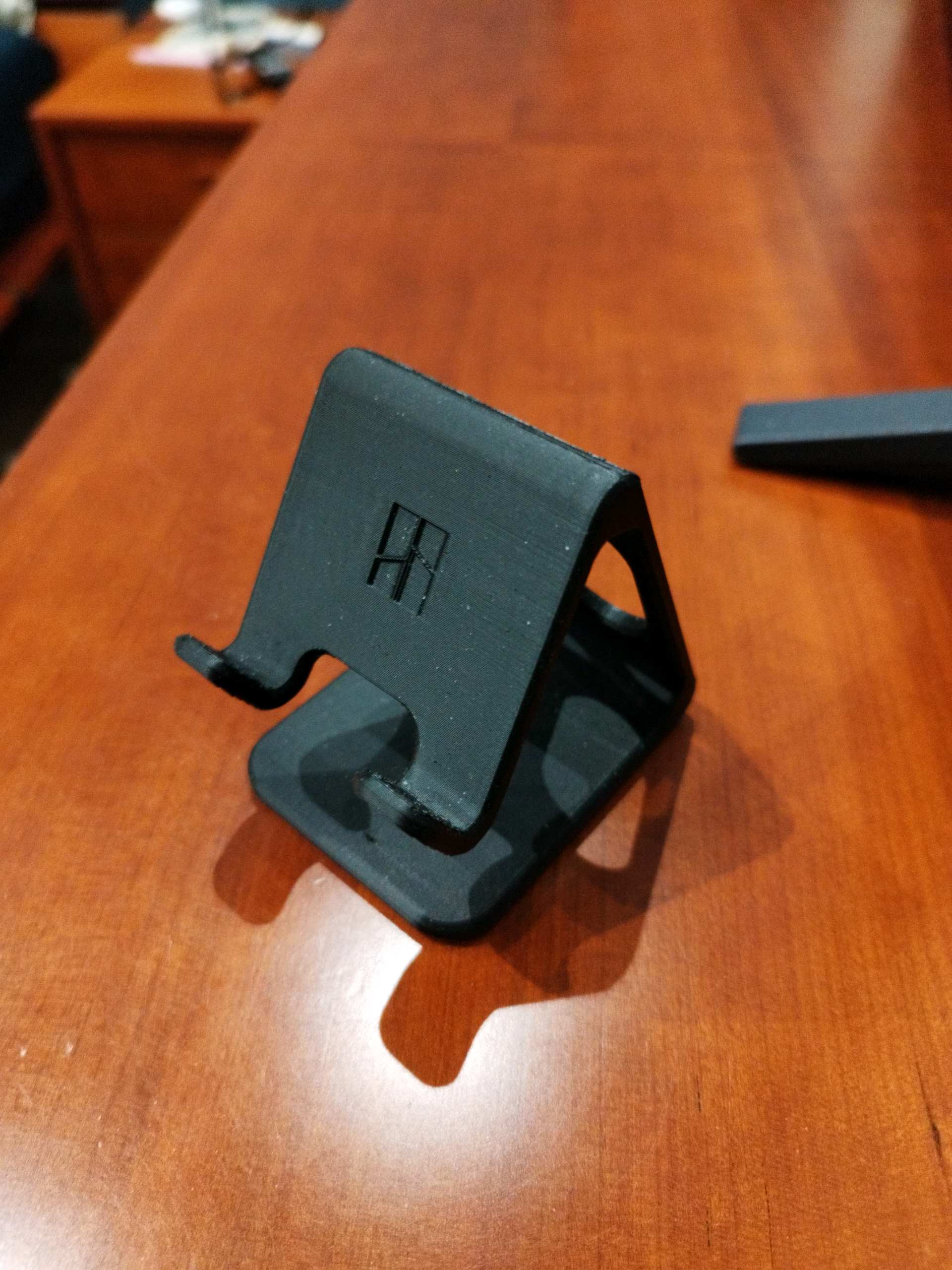GRIRIW Supporto Per Cellulare Supporto Da Tavolo Per Telefono In Legno Amplificatore Senza Spina Di Legno Telaio Del Tavolo Tappo Porta Cellulare Bambù - 5