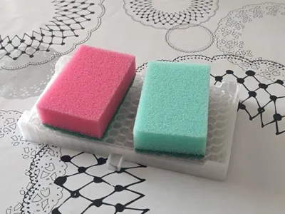 Kitchen Sponge Holder by Volker88 MakerWorld: Download Free 3D Models