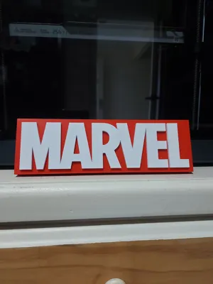 Marvel Logo Sign by JAY3D Designs - MakerWorld