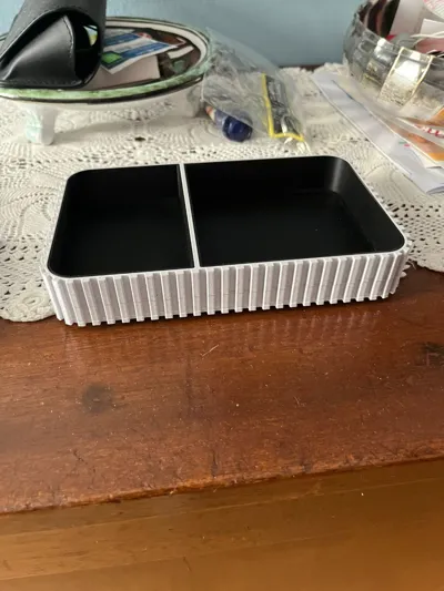 Two colored grooved Key Tray [no AMS] by ricktap - MakerWorld