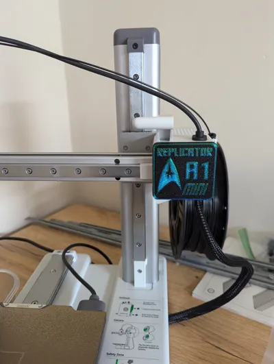 Replicator Sign A1-Mini | Star Trek Replicator |Printer Label/Sign Remixed by BRE3DLOVE ...