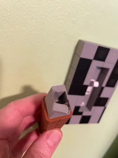 Single lever wall switch - minecraft by RM Engineering MakerWorld ...