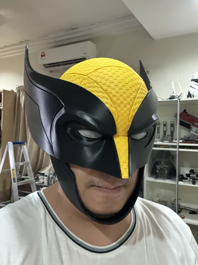 Wolverine V2 Textured Helmet by Budwin MakerWorld: Download Free 3D Models