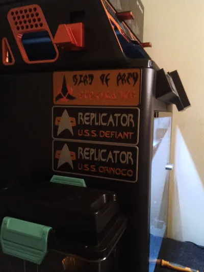 Replicator Sign Deep Space Nine | Star Trek Replicator | DS9 - Free 3D Print Model ...
