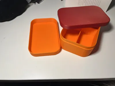 Bento Box / Lunch Box with snapping Lid by Gintoki MakerWorld: Download ...