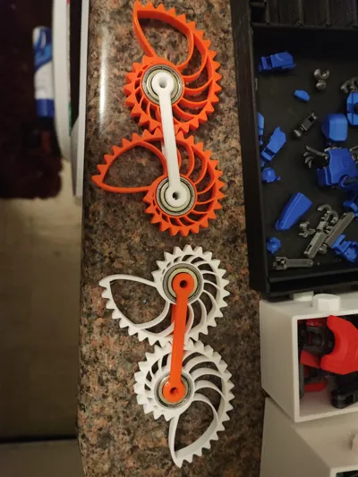 Nautilus Gears Fidget Remixed by Ocular Dynamic - MakerWorld