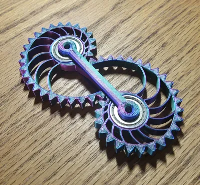 Nautilus Gears Fidget Remixed by Ocular Dynamic MakerWorld: Download ...