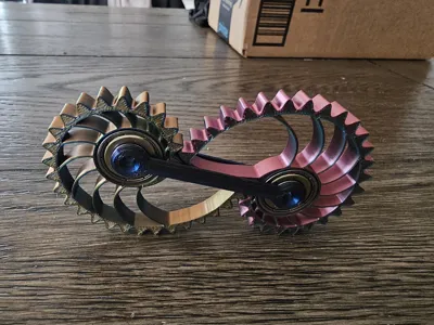 Nautilus Gears Fidget Remixed by Ocular Dynamic - MakerWorld