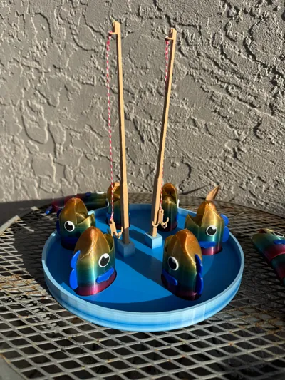 flexi fishing game - Free 3D Print Model - MakerWorld