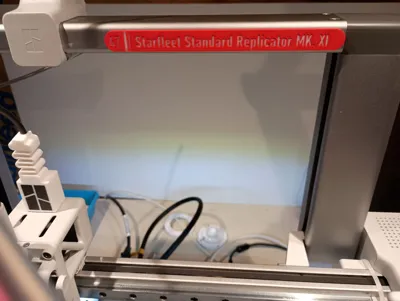 Replicator Sign Star Trek Replicator - 3D Printer Label/Sign by Beni Stingray - MakerWorld