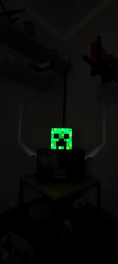 Minecraft Lightbox Minecraft Creeper Lightbox by StickyBuns - MakerWorld