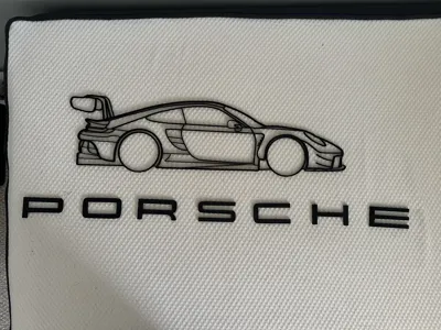 Porsche 911 GT3 RS wall art by ProtopalsMakerWorld: Download Free 3D Models