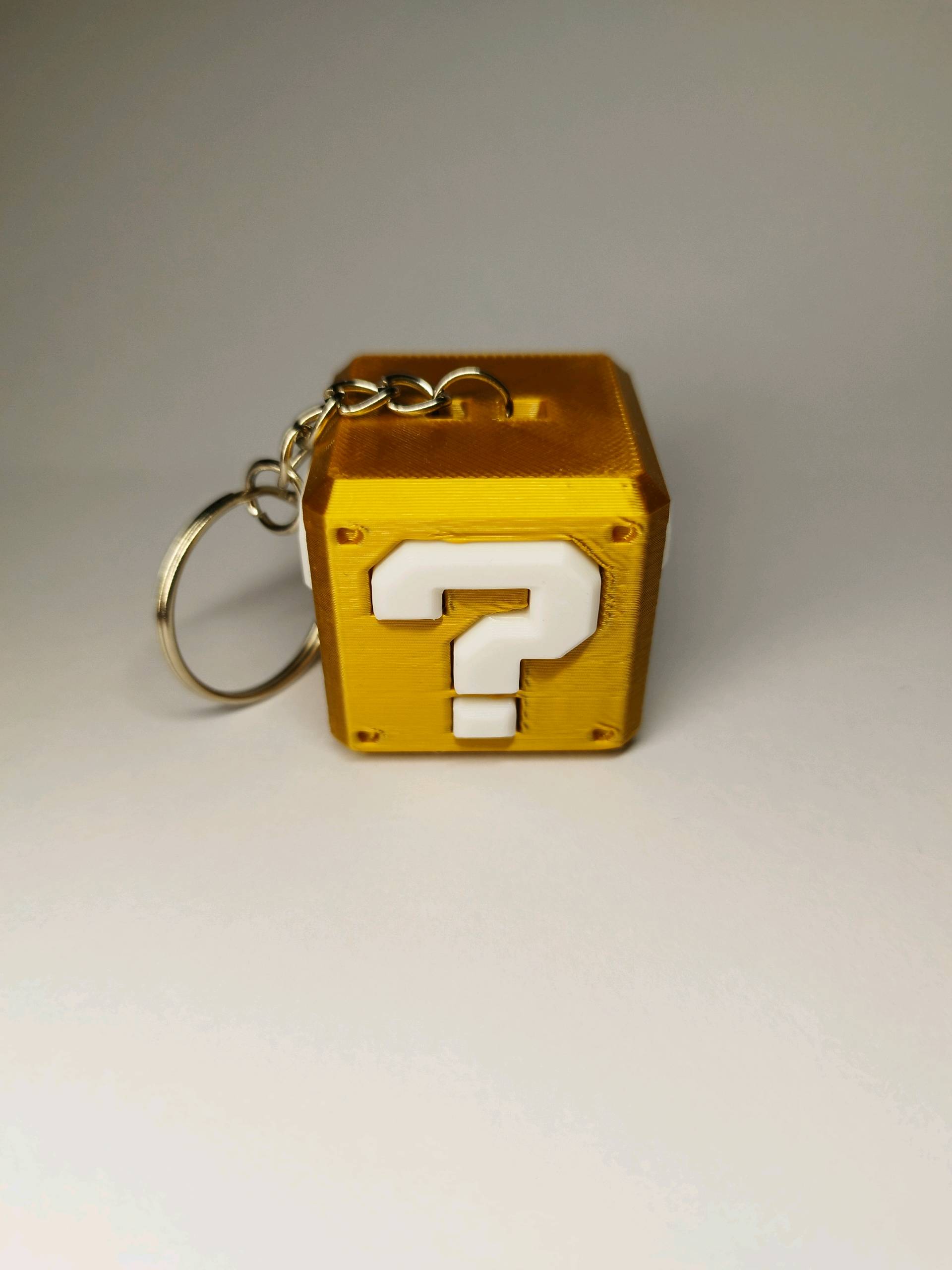 Llavero Bloque “?” – Super Mario