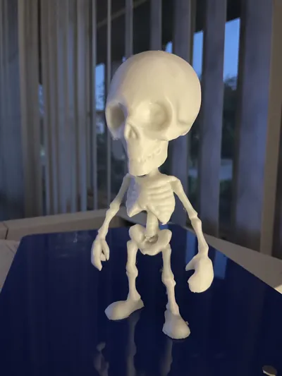 Cute skeleton by 3Dcrabi MakerWorld: Download Free 3D Models