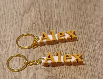 Alex name tag by MrTivl - MakerWorld