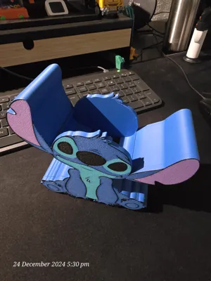 Stitch pen holder by valsoa79 MakerWorld: Download Free 3D Models