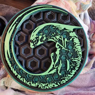 Alien Dimensional Mosaic by w3r3wolv3s MakerWorld: Download Free 3D Models
