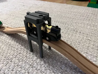 Wooden Train Stackable Riser/Support (Brio / Ikea) by historicc ...